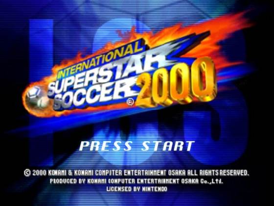 Screenshot of International Superstar Soccer 2000 from RAWG