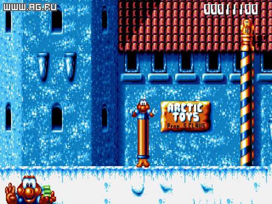 Screenshot of James Pond 2: Codename Robocod from RAWG