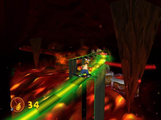 Screenshot of KAO the Kangaroo: Round 2 from RAWG