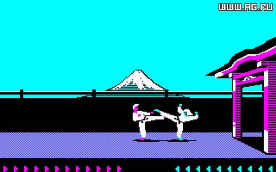 Screenshot of Karateka (1985) from RAWG
