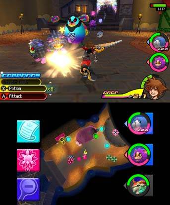 Screenshot of Kingdom Hearts 3D: Dream Drop Distance from RAWG