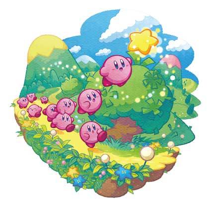 Screenshot of Kirby Mass Attack from RAWG