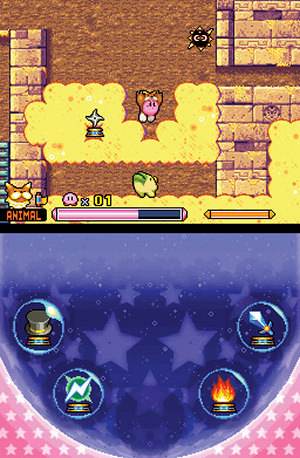 Screenshot of Kirby: Squeak Squad from RAWG