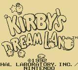 Screenshot of Kirby's Dream Land from RAWG