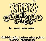 Screenshot of Kirby's Pinball Land (1993) from RAWG
