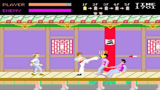 Screenshot of Kung-Fu Master from RAWG