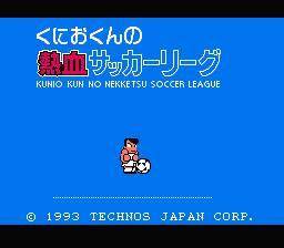 Screenshot of Kunio-kun no Nekketsu Soccer League from RAWG