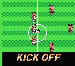 Screenshot of Kunio-kun no Nekketsu Soccer League from RAWG