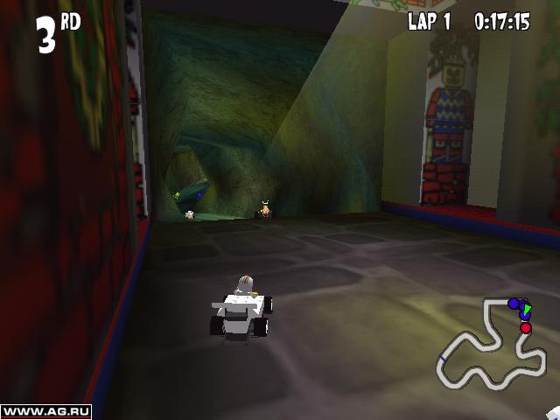 Screenshot of LEGO Racers from RAWG