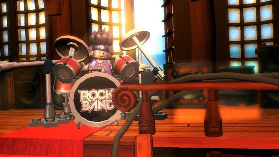 Screenshot of Lego Rock Band from RAWG
