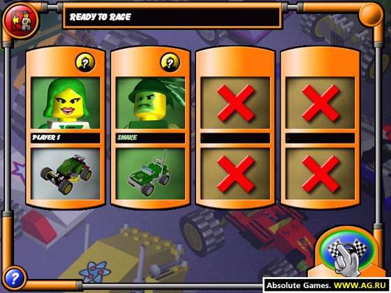 Screenshot of LEGO Stunt Rally from RAWG