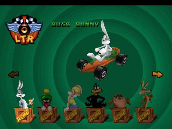 Screenshot of Looney Tunes Racing from RAWG