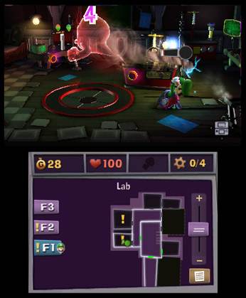 Screenshot of Luigi's Mansion: Dark Moon from RAWG