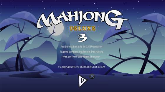 Screenshot of Mahjong Deluxe 3 from RAWG