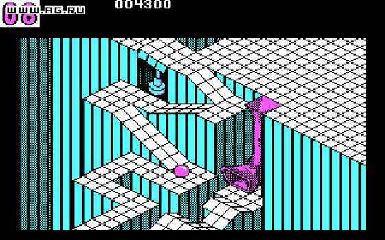 Screenshot of Marble Madness from RAWG