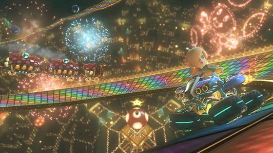 Screenshot of Mario Kart 8 from RAWG