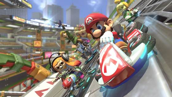 Screenshot of Mario Kart 8 Deluxe from RAWG