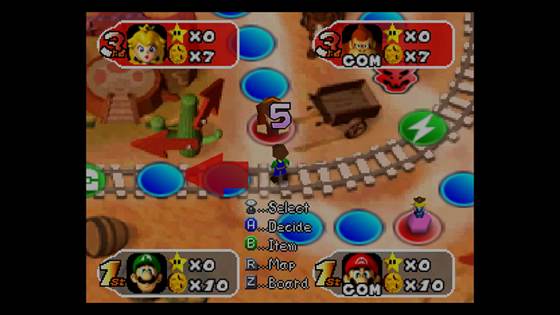 Screenshot of Mario Party 2 from RAWG