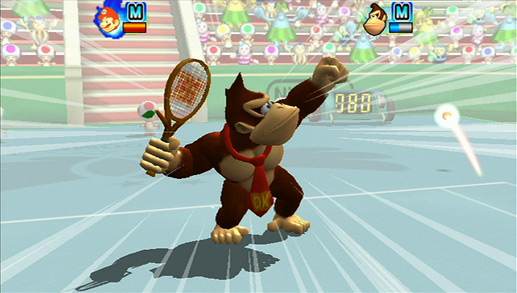 Screenshot of Mario Power Tennis from RAWG