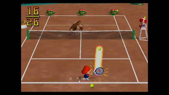Screenshot of Mario Tennis from RAWG
