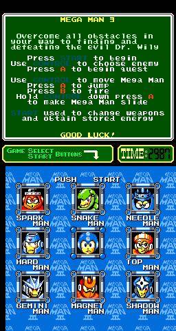 Screenshot of Mega Man 3 (1990) from RAWG