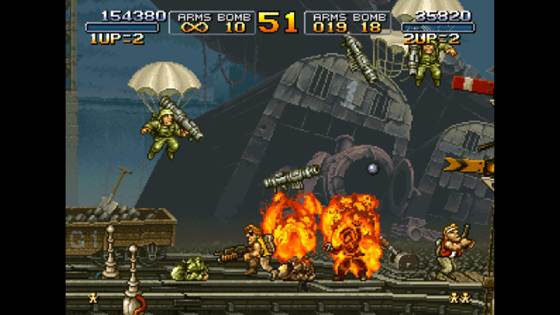 Screenshot of METAL SLUG from RAWG