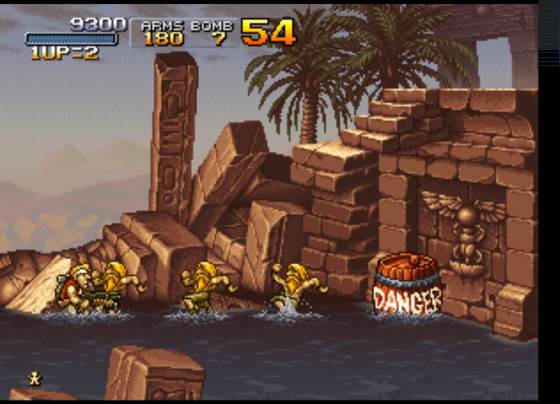 Screenshot of Metal Slug X from RAWG