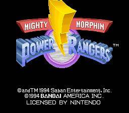 Screenshot of Mighty Morphin Power Rangers from RAWG