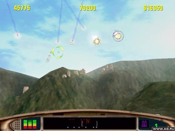 Screenshot of Missile Command from RAWG