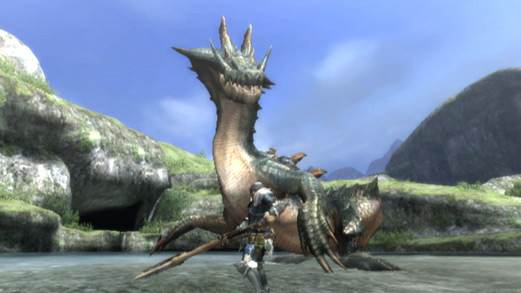 Screenshot of Monster Hunter Tri from RAWG