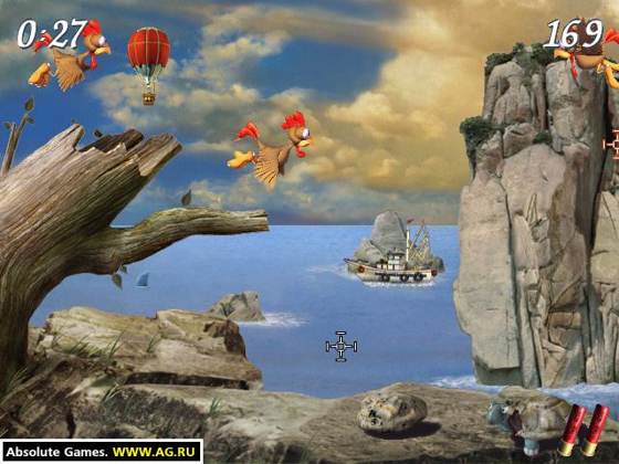 Screenshot of Moorhuhn 3 from RAWG