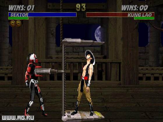 Screenshot of Mortal Kombat 3 from RAWG
