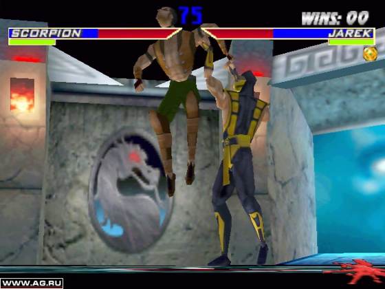 Screenshot of Mortal Kombat 4 from RAWG
