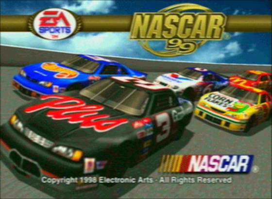 Screenshot of NASCAR 99 from RAWG