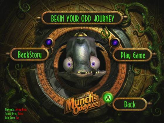 Screenshot of Oddworld: Munch's Oddysee (2001) from RAWG