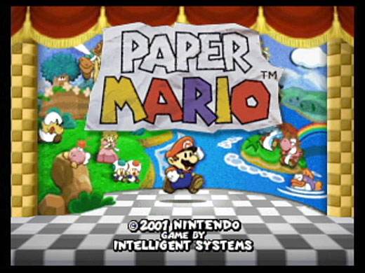 Screenshot of Paper Mario from RAWG