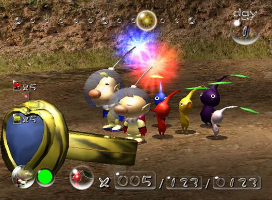 Screenshot of Pikmin 2 from RAWG