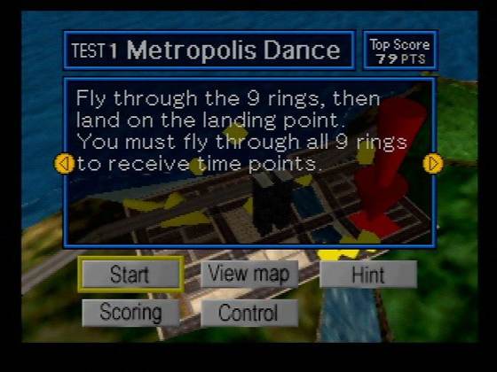 Screenshot of Pilotwings 64 from RAWG