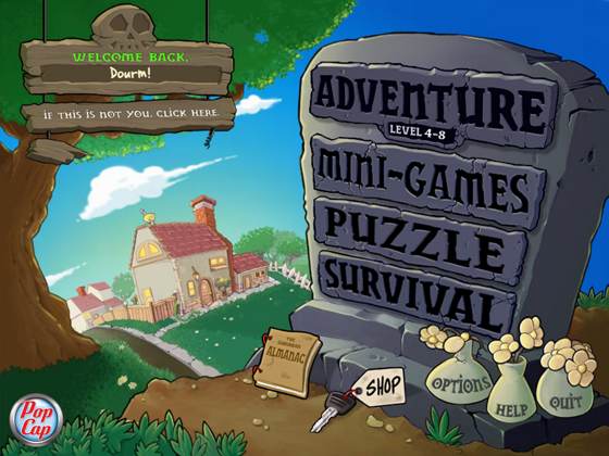 Screenshot of Plants vs. Zombies GOTY Edition from RAWG
