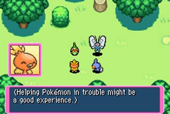 Screenshot of Pokémon Mystery Dungeon: Red Rescue Team from RAWG