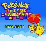 Screenshot of Pokémon Puzzle Challenge (2000) from RAWG