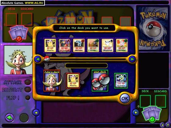 Screenshot of Pokemon Trading Card Game 2 from RAWG