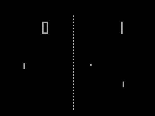 Screenshot of Pong (1972) from RAWG