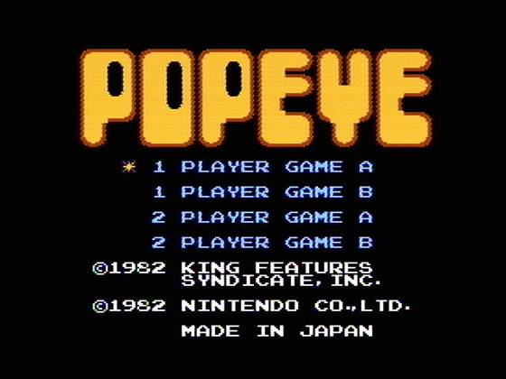Screenshot of Popeye from RAWG