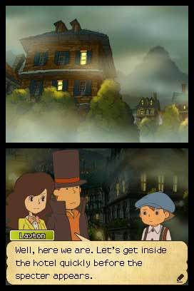 Screenshot of Professor Layton and the Last Specter from RAWG