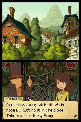 Screenshot of Professor Layton and the Last Specter from RAWG