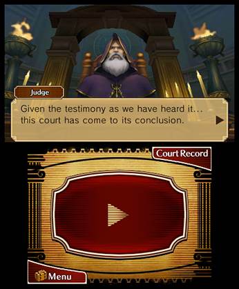 Screenshot of Professor Layton vs. Phoenix Wright: Ace Attorney from RAWG