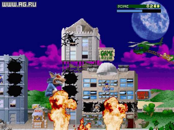 Screenshot of Rampage World Tour from RAWG