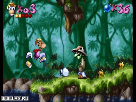Screenshot of Rayman from RAWG