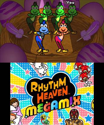 Screenshot of Rhythm Heaven Megamix from RAWG